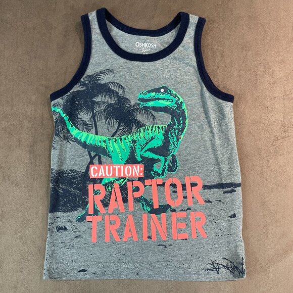 Boys OshKosh/Carter's Cotton Tank Top Lot Size 5T (SKU: 78B, 79B, 20B, 21B) - Picture 3 of 5